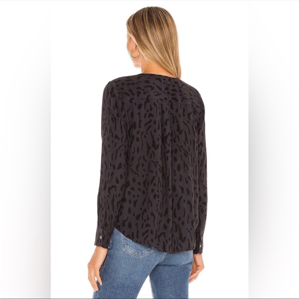 Revolve Rails Hillary Ash Cheetah Wrap Surplice L… - image 3